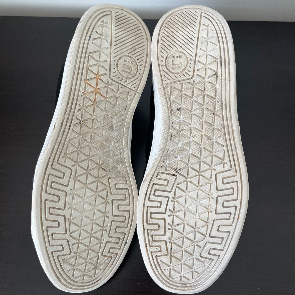 G-Star Raw Cadet Black Leather Sneakers 7 - Picture 4 of 4
